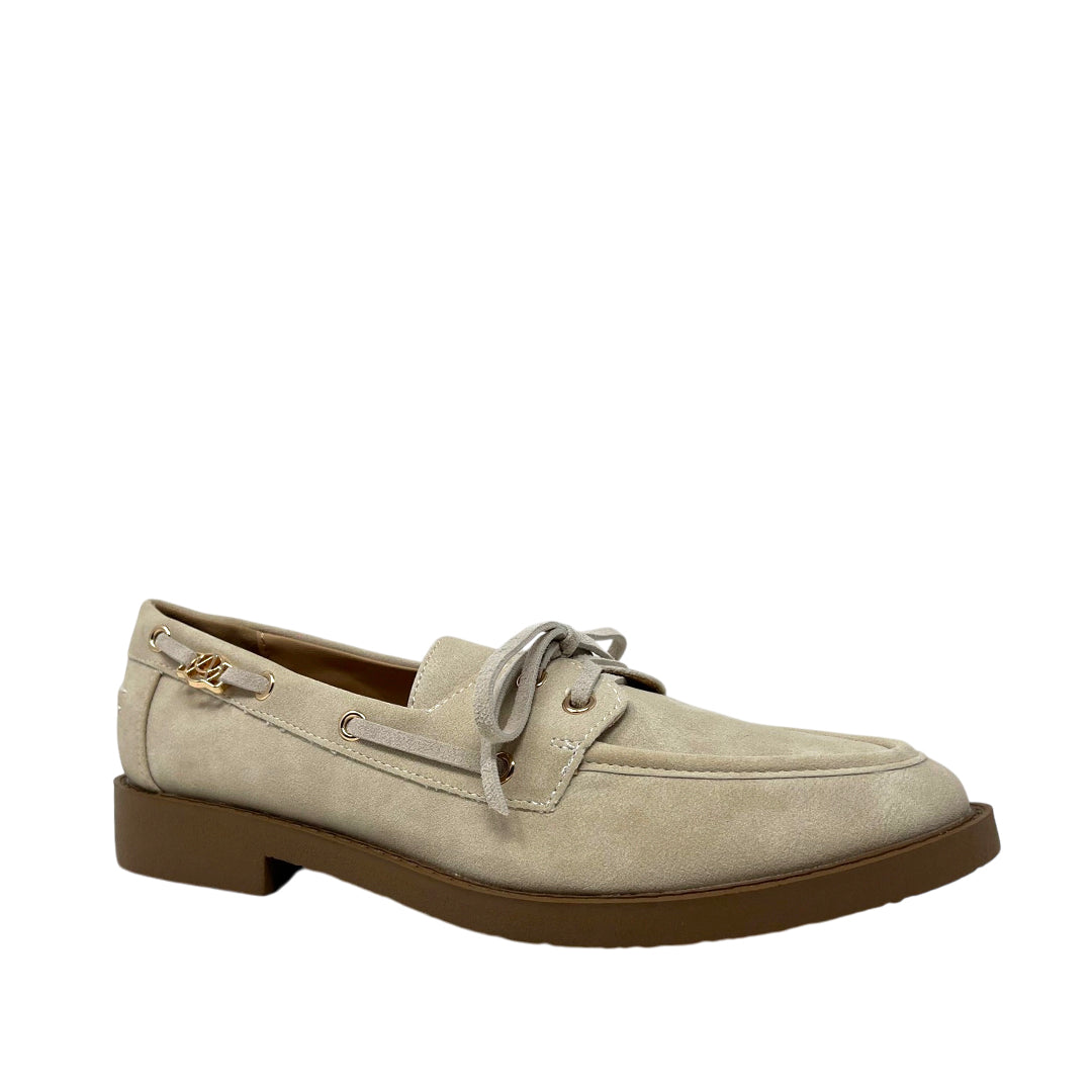 Mocasines Fred para mujer color arena