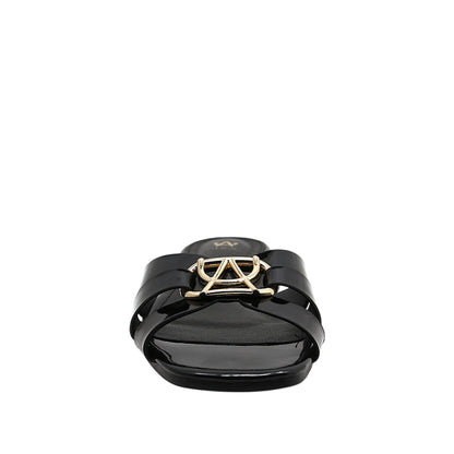 Sandalias slip on Dari para mujer color negro