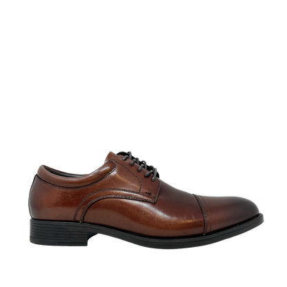 Oxfords cap toe Guz para hombre color tan