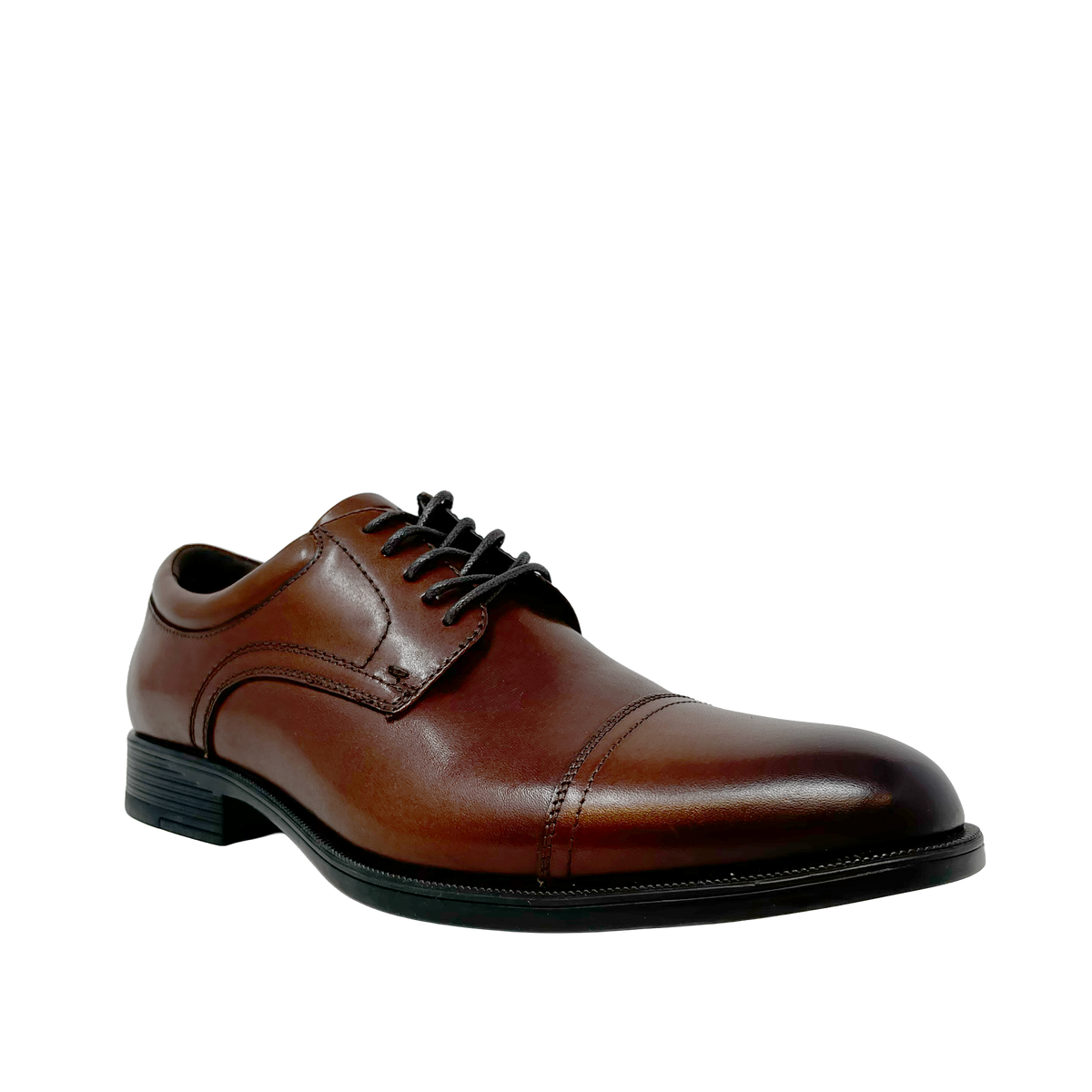 Oxfords cap toe Guz para hombre color tan
