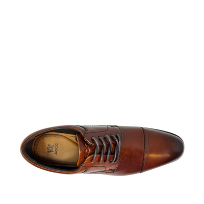 Oxfords cap toe Guz para hombre color tan