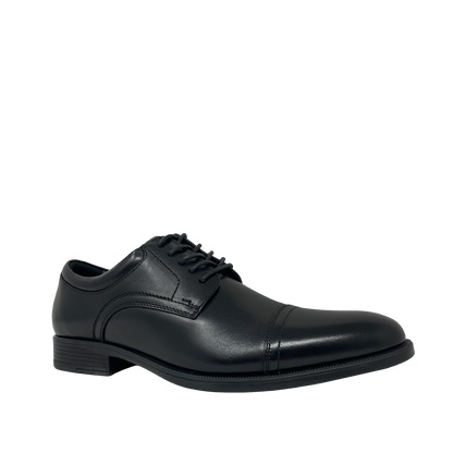Oxfords cap toe Guz para hombre color negro