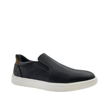 Sneakers casuales slip on Luca para hombre color negro