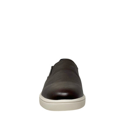Sneakers casuales slip on Luca para hombre color café