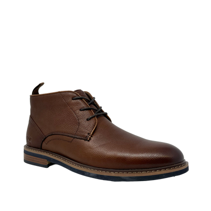 Botínes casuales Albert para hombre color café
