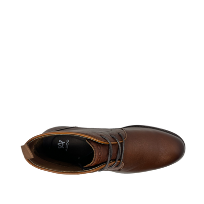 Botínes casuales Albert para hombre color café
