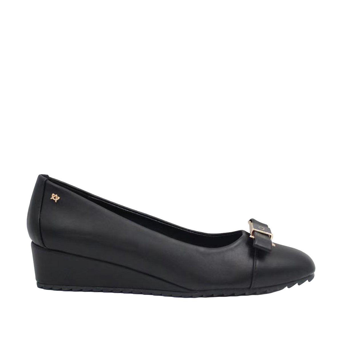 Cuñas Gaia para mujer color negro
