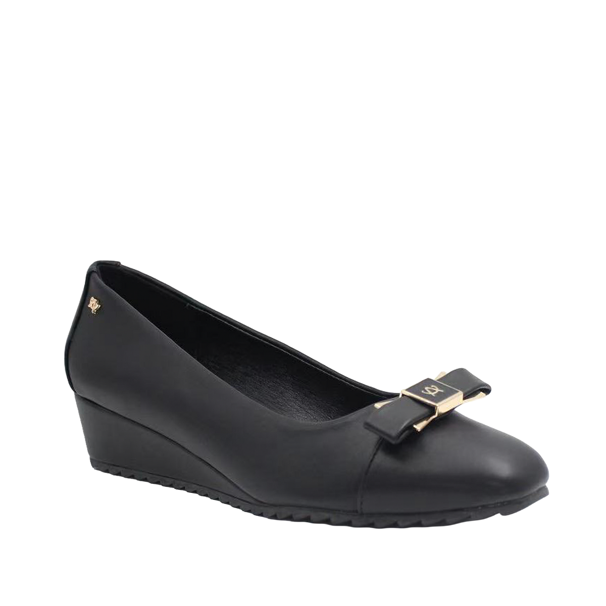 Cuñas Gaia para mujer color negro