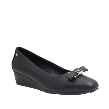 Cuñas Gaia para mujer color negro