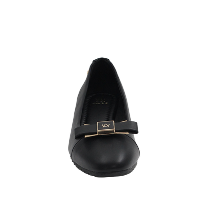 Cuñas Gaia para mujer color negro