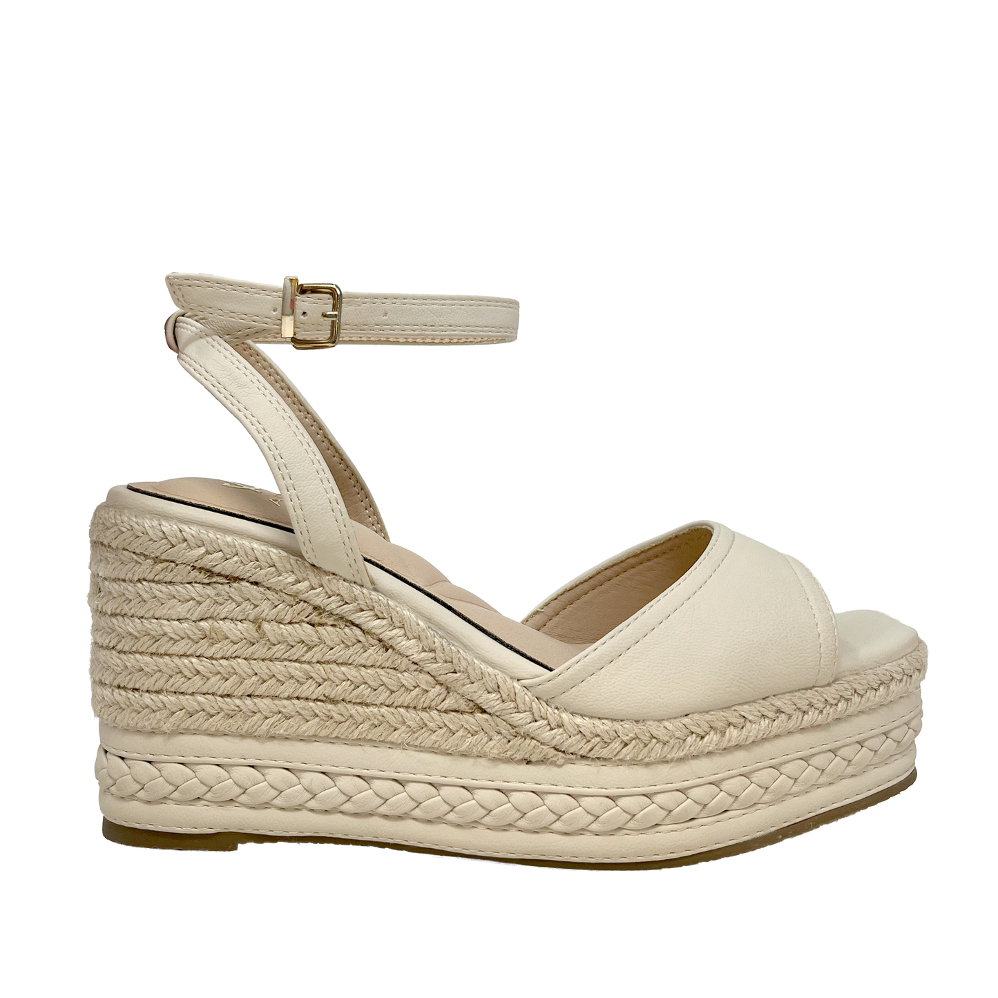 Sandalias Carmina para mujer color hueso