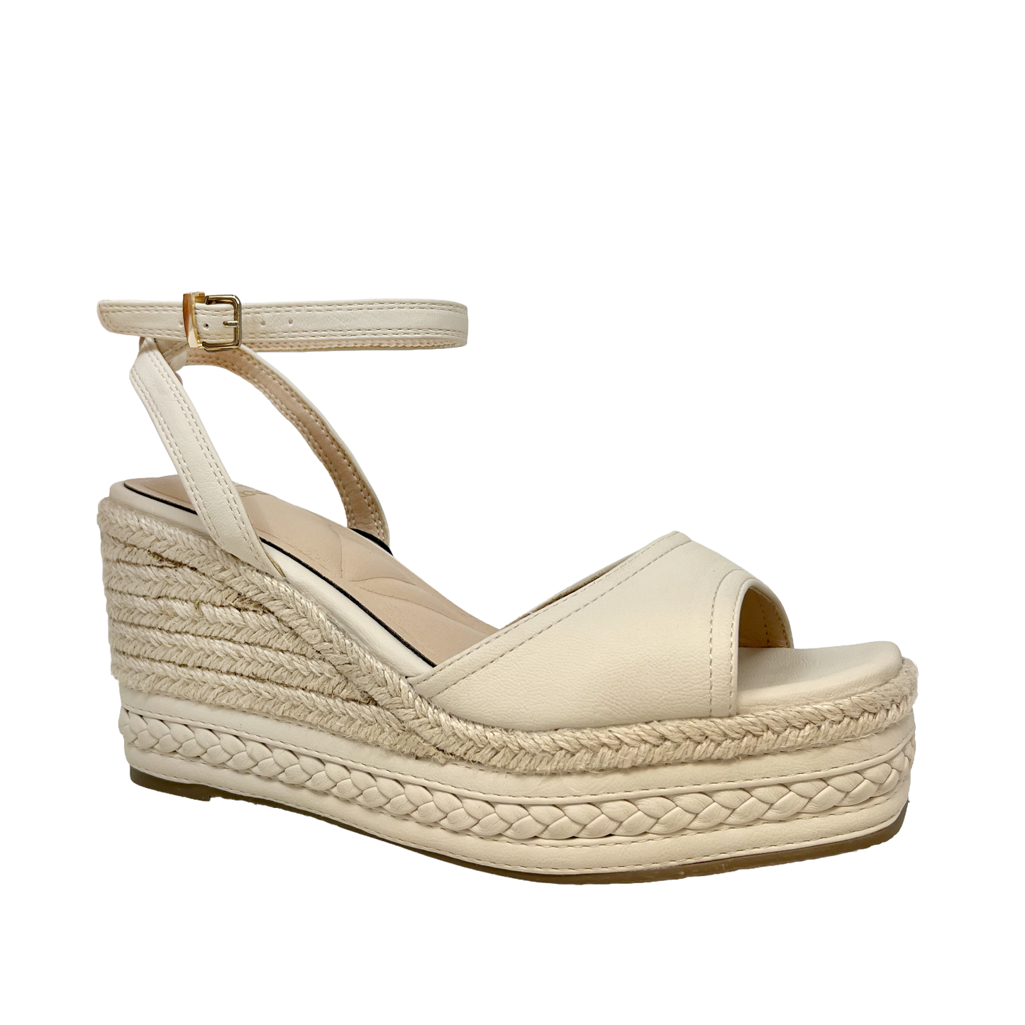 Sandalias Carmina para mujer color hueso