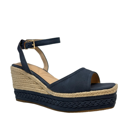 Sandalias Carmina para mujer color marino