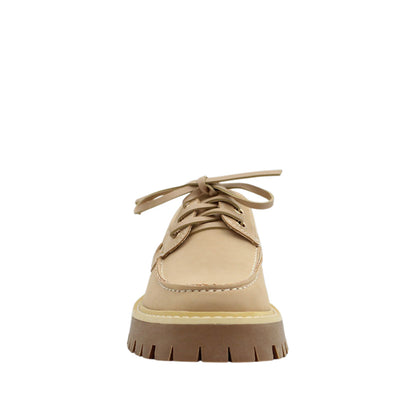 Boat shoes Jerry para mujer color arena