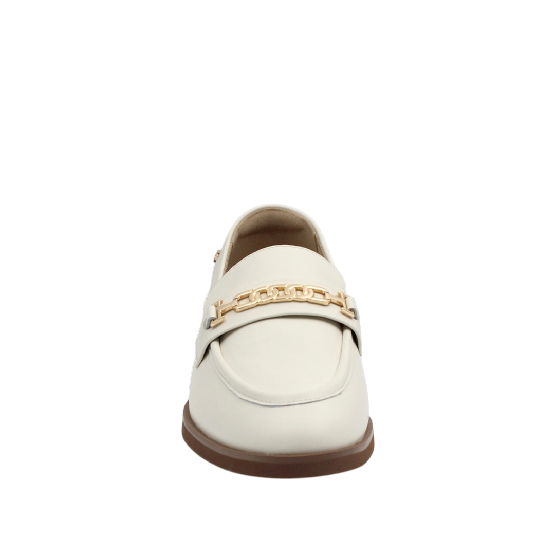 Mocasines Bowie para mujer color hueso