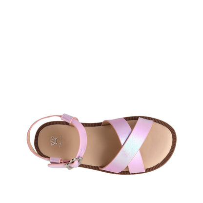 Sandalias Fabiola para niña color rosado