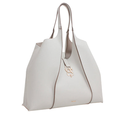Cartera tote Freya para mujer color hueso