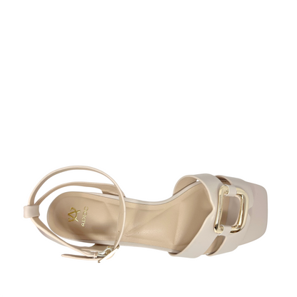 Sandalias flats Janee para mujer color blush