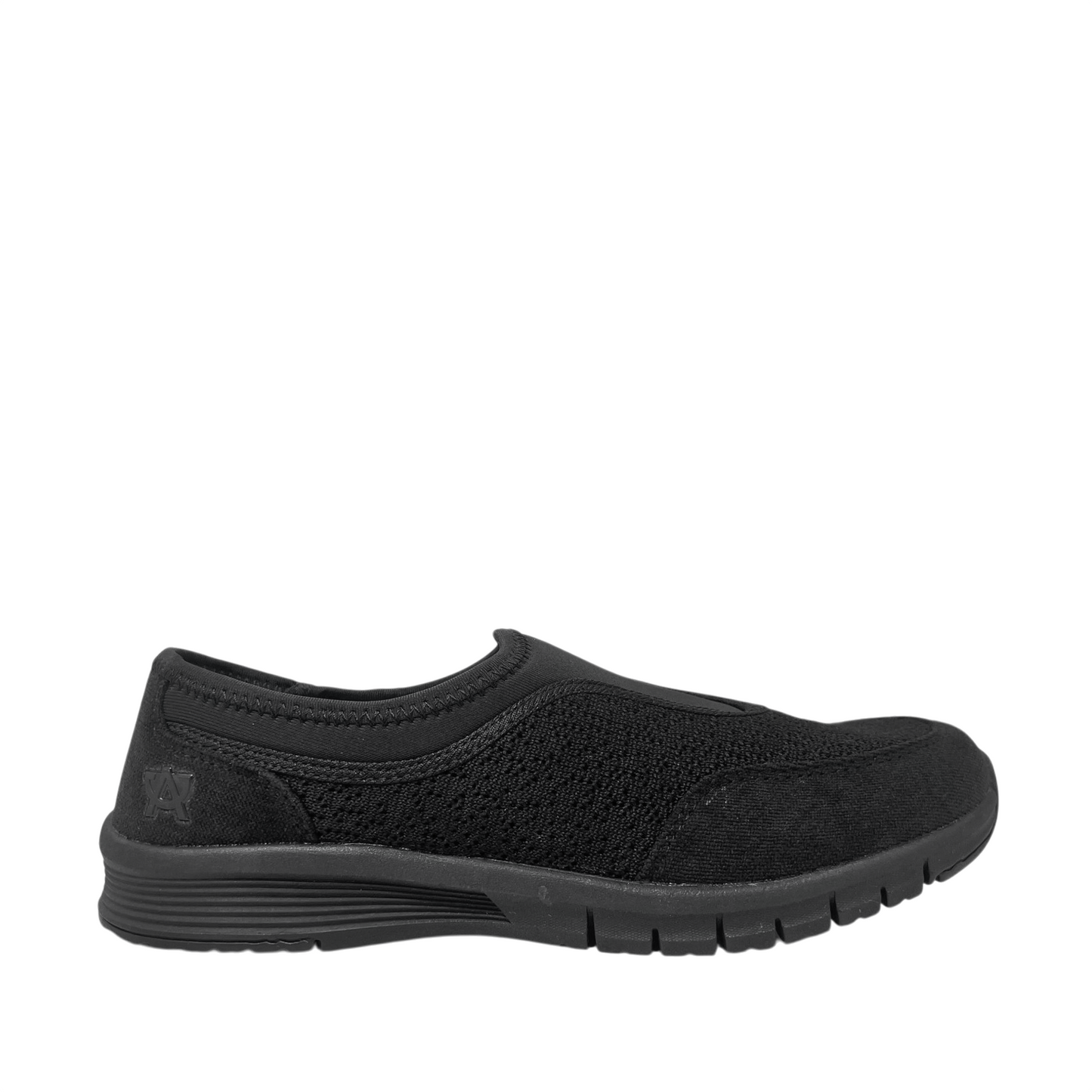 Tennis slip on Nadia para mujer color negro