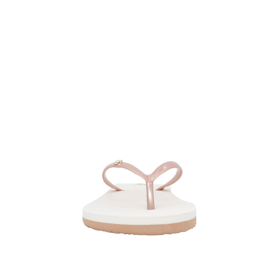 Sandalias playeras Ginny para mujer color hueso