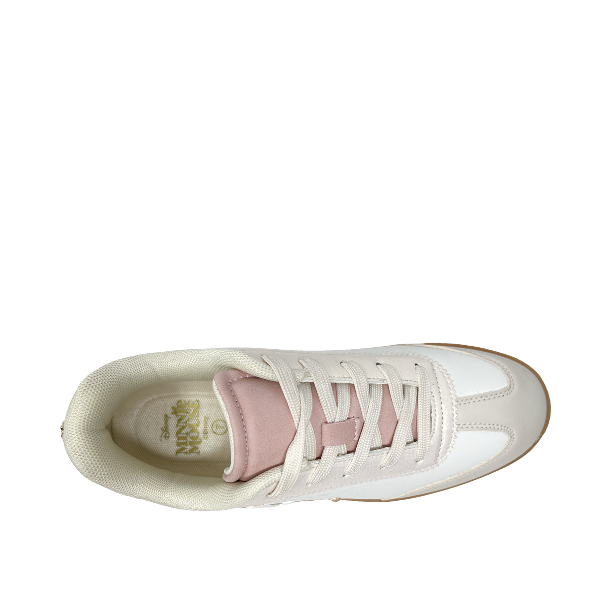 Sneakers Minniey para mujer color nude