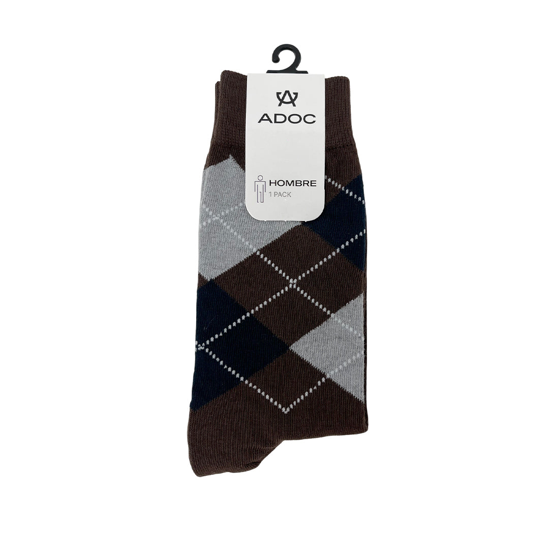 Calcetines Rom para hombre color café