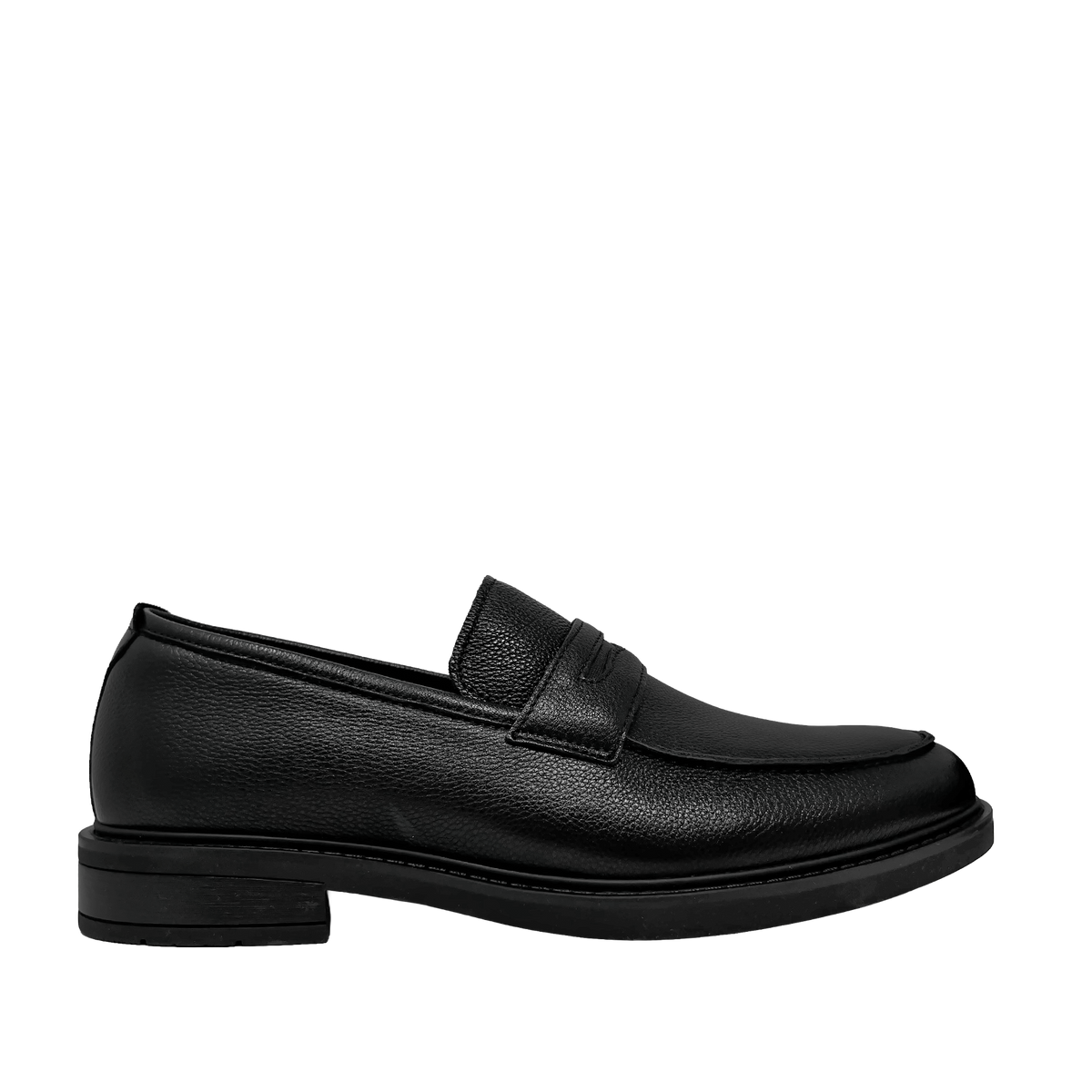 Oxfords slip on Troy para hombre color negro