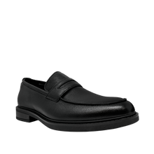 Oxfords slip on Troy para hombre color negro