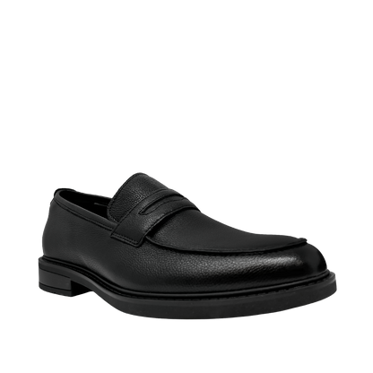 Oxfords slip on Troy para hombre color negro