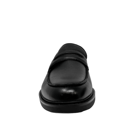 Oxfords slip on Troy para hombre color negro