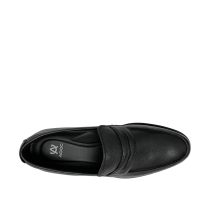 Oxfords slip on Troy para hombre color negro