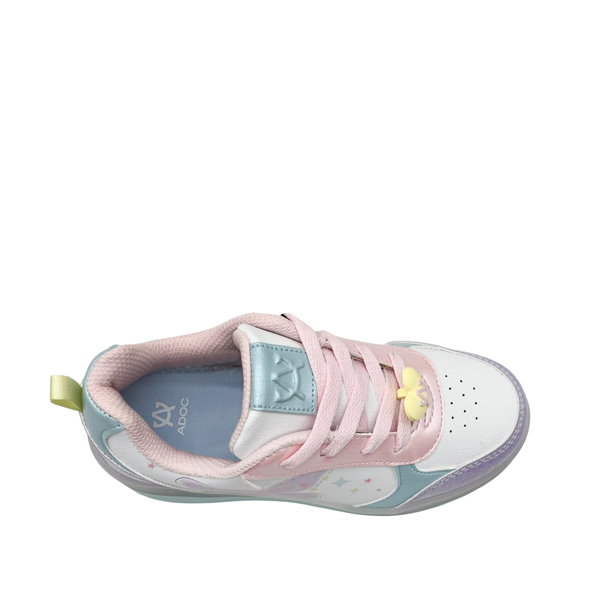 Sneakers con rodos Mariposa para niña color multi