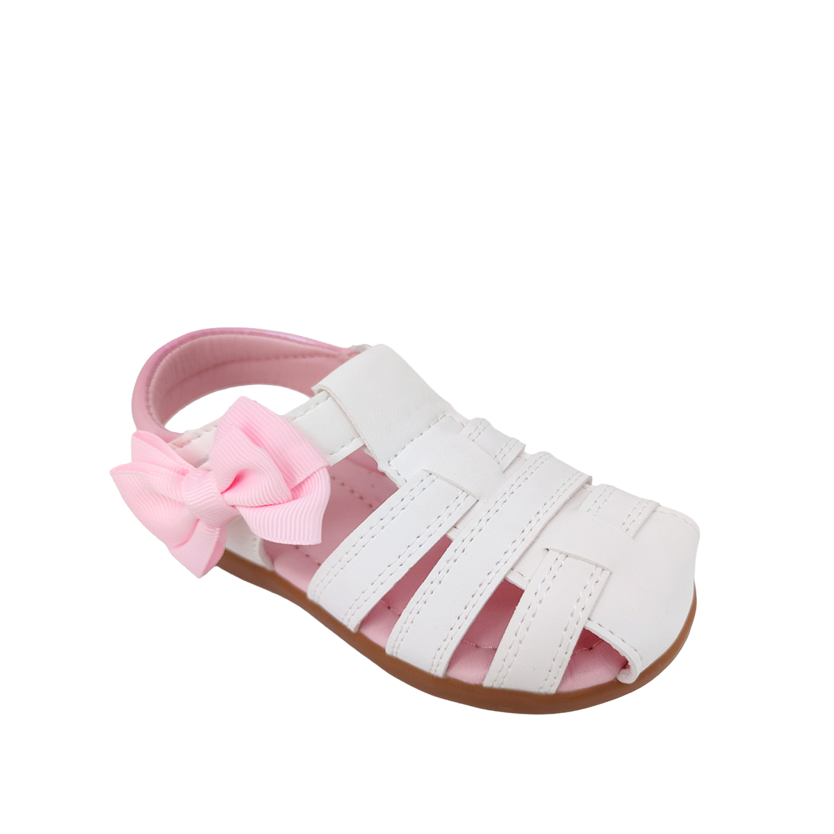 Sandalias Wendy para infante color blanco
