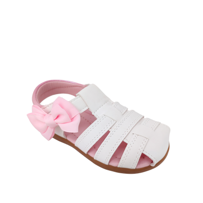 Sandalias Wendy para infante color blanco
