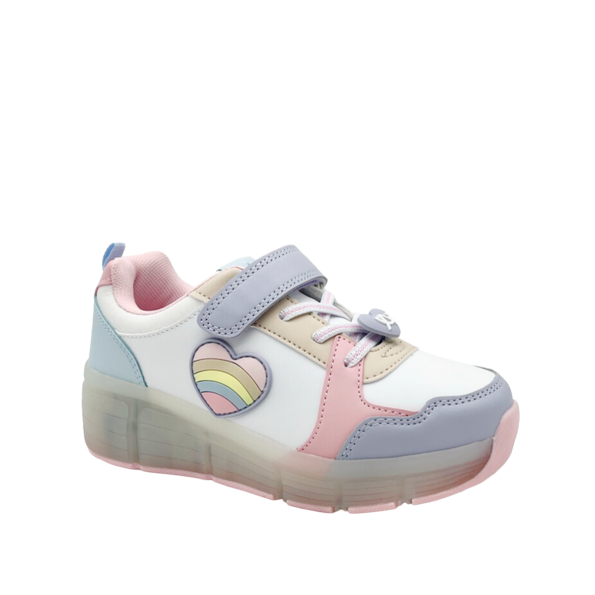Sneakers Heart para niña color multi