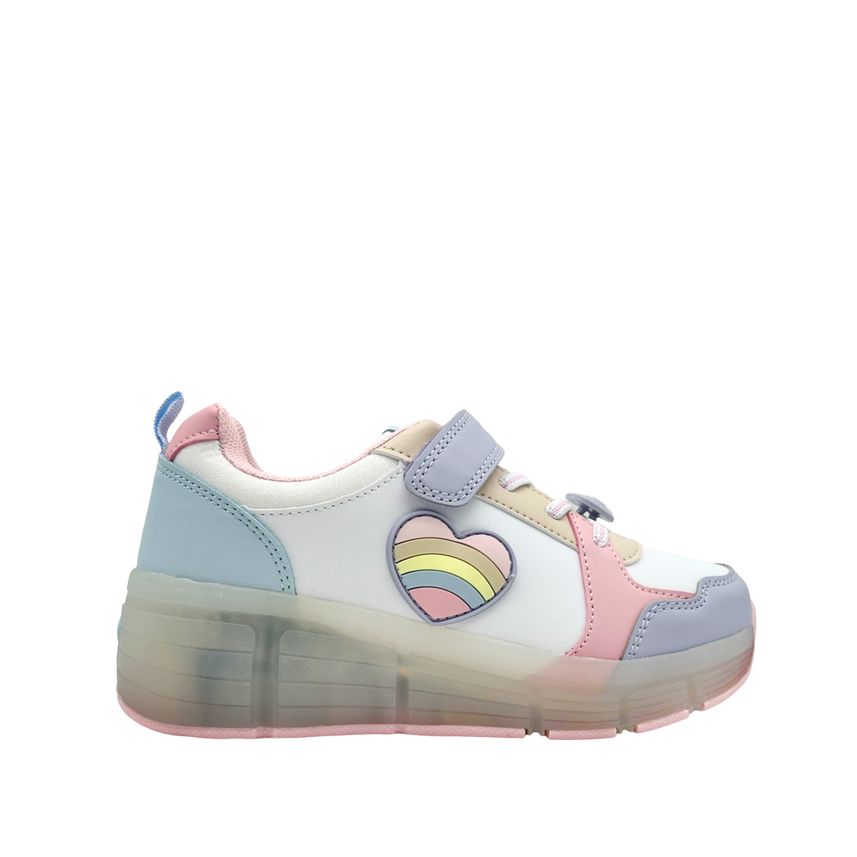 Sneakers Heart para niña color multi