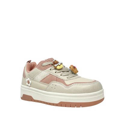 Tennis Capibara para niña color rosado