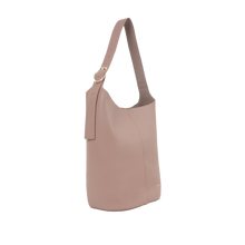 Cartera satchel Zara para mujer color nude