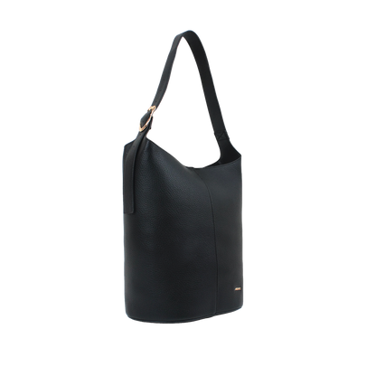 Cartera satchel Zara para mujer color negro