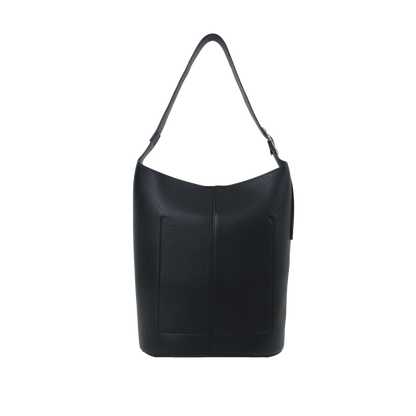 Cartera satchel Zara para mujer color negro