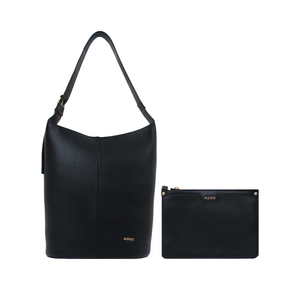 Cartera satchel Zara para mujer color negro