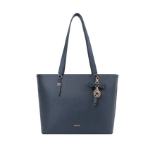 Cartera tote Vera para mujer color navy