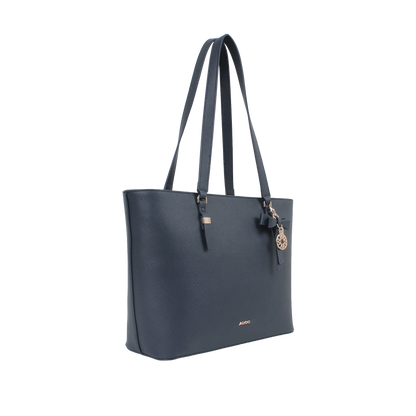 Cartera tote Vera para mujer color navy