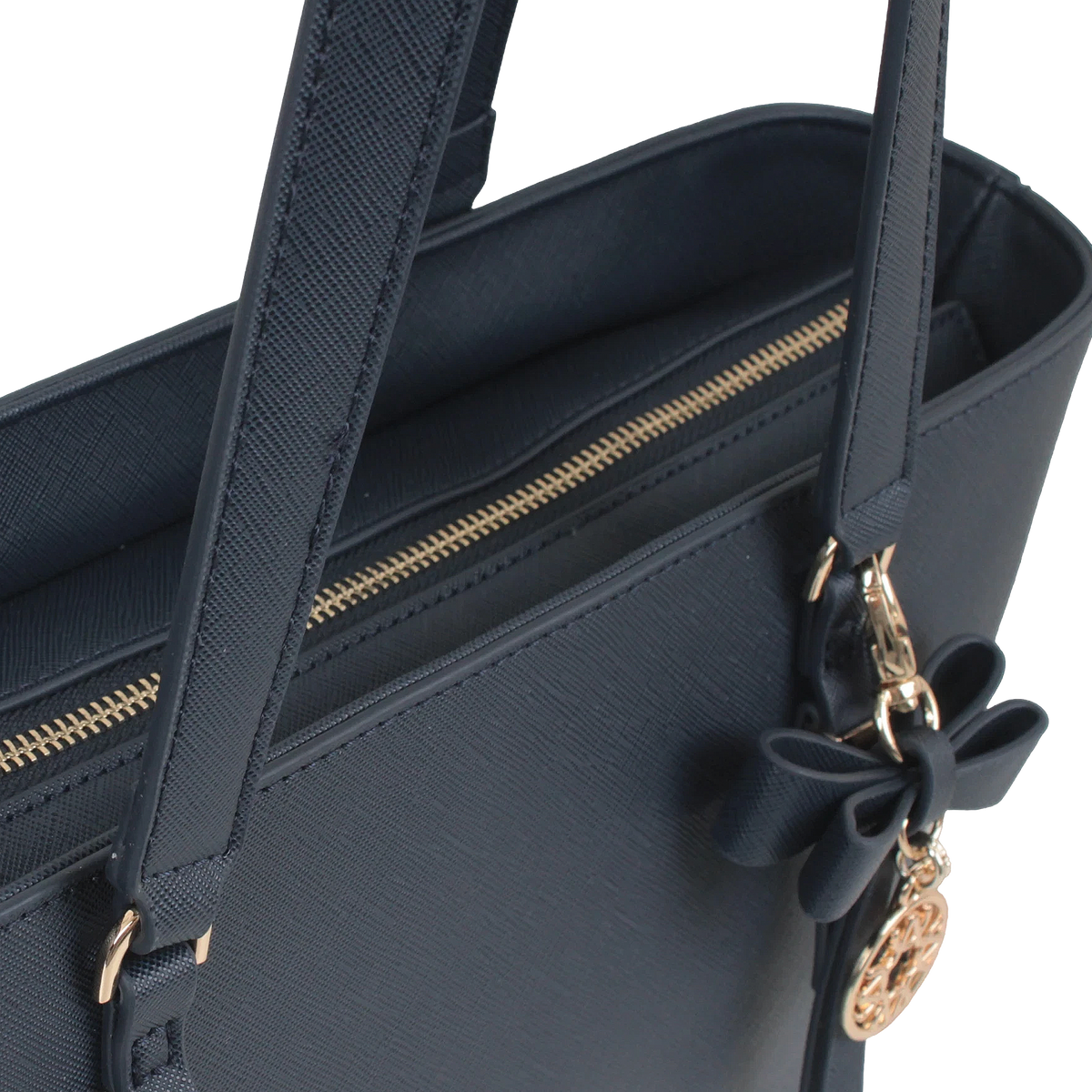 Cartera tote Vera para mujer color navy