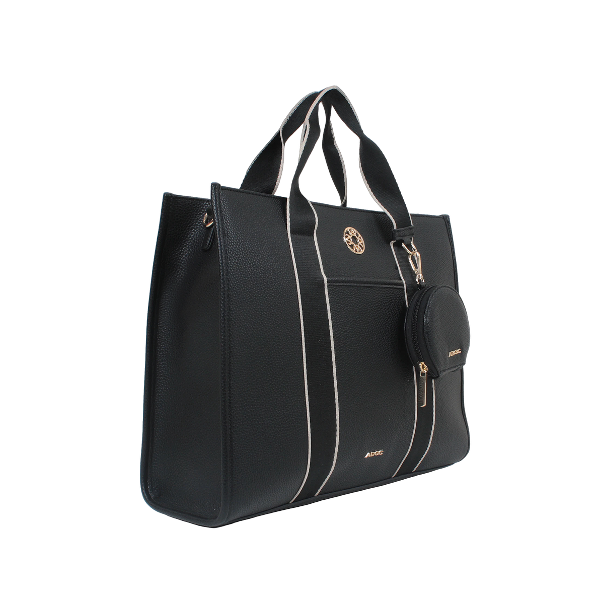 Cartera tote Ornella para mujer color negro