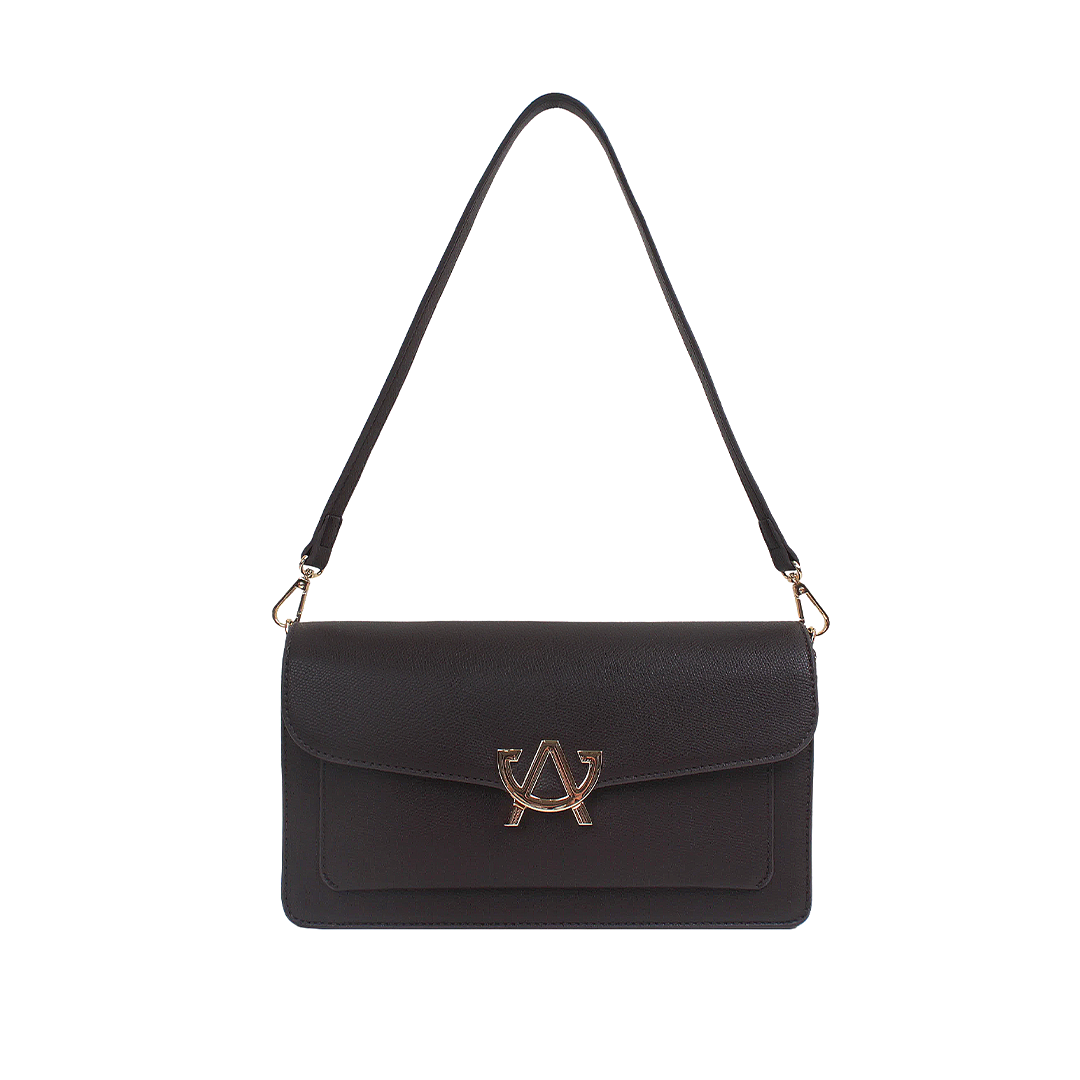 Cartera crossbody Koral para mujer color café
