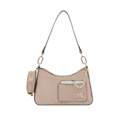 Cartera crossbody Xena para mujer color arena