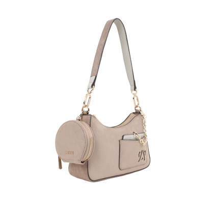Cartera crossbody Xena para mujer color arena
