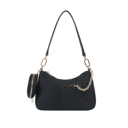 Cartera crossbody Xena para mujer color negro