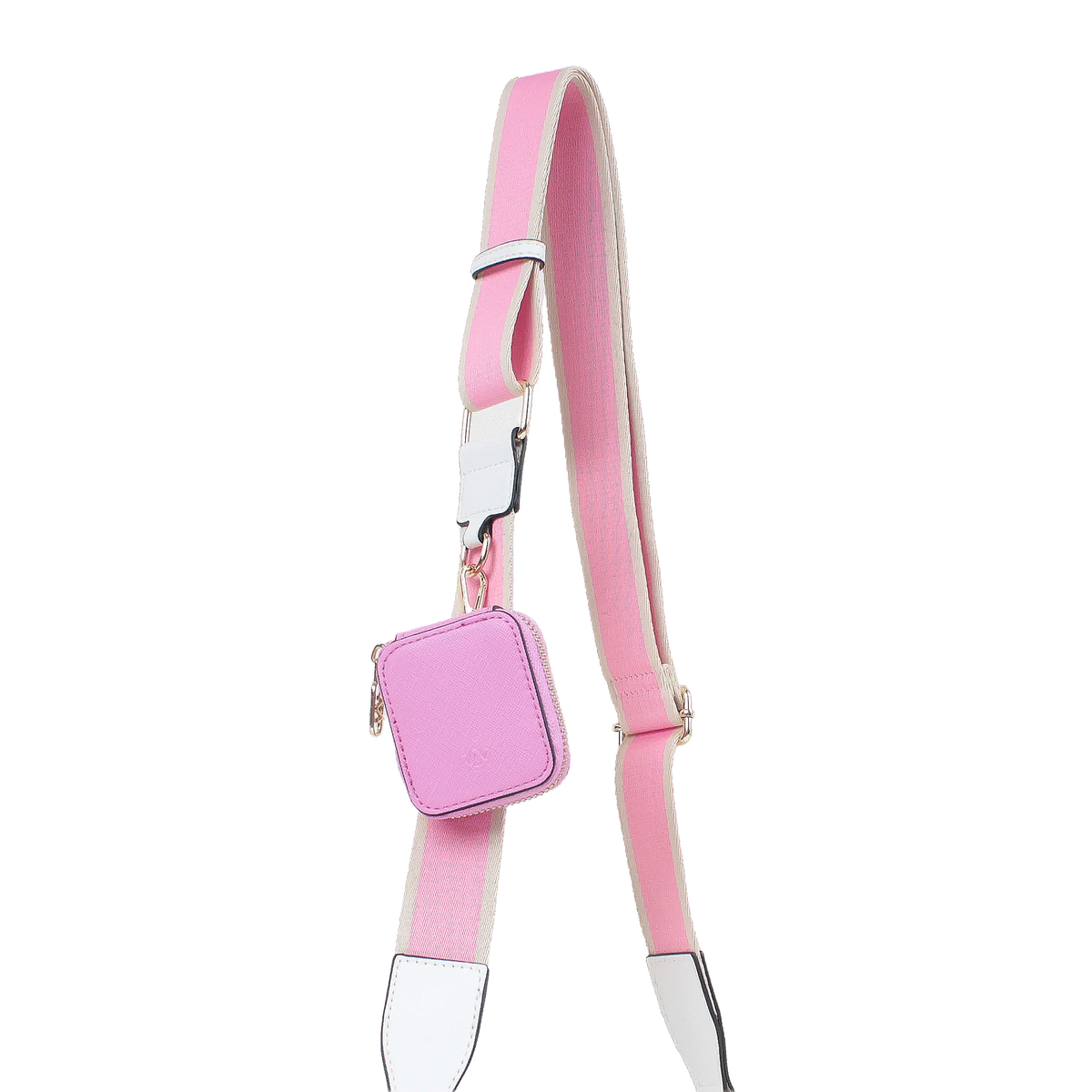 Cartera crossbody Libby para mujer color rosado